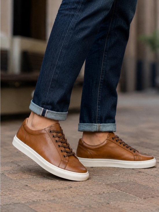 Thursday Boot Company Other - Thursday Boot Company Men's Premier Low Top Toffee Tan Leather sneakers, Size 10